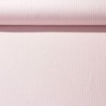 Canvas Doris - Gestreift Weiß Rosa