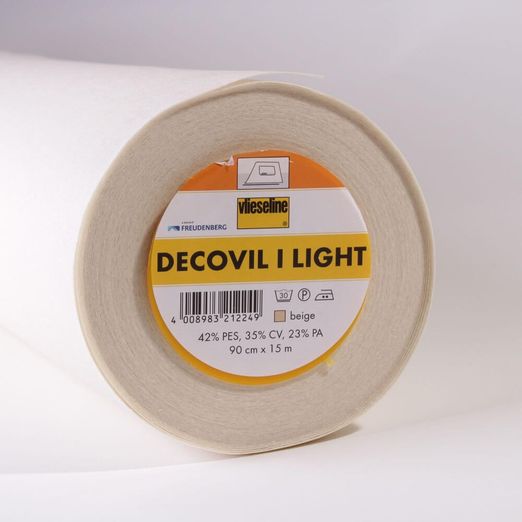 Kreativvlies - Decovil 1 Light - 90cm breit - Stoffpaket Kreativvlies - Decovil 1 Light - 90cm breit - Stoffpaket
