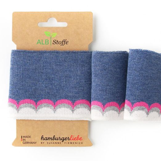 Cuff Me Icon - Jacquard - Bleu jeans Multicolore
