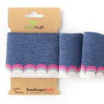 Cuff Me Icon Jacquard Jeansblau Multicolor