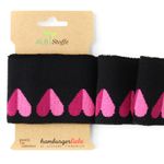 Cuff Me Icon Herzen Schwarz Multicolor
