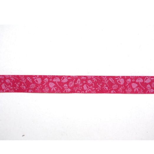 Ruban tissé 'Forest' par Lila Lotta 12mm Pink Ruban tissé 'Forest' par Lila Lotta 12mm Pink