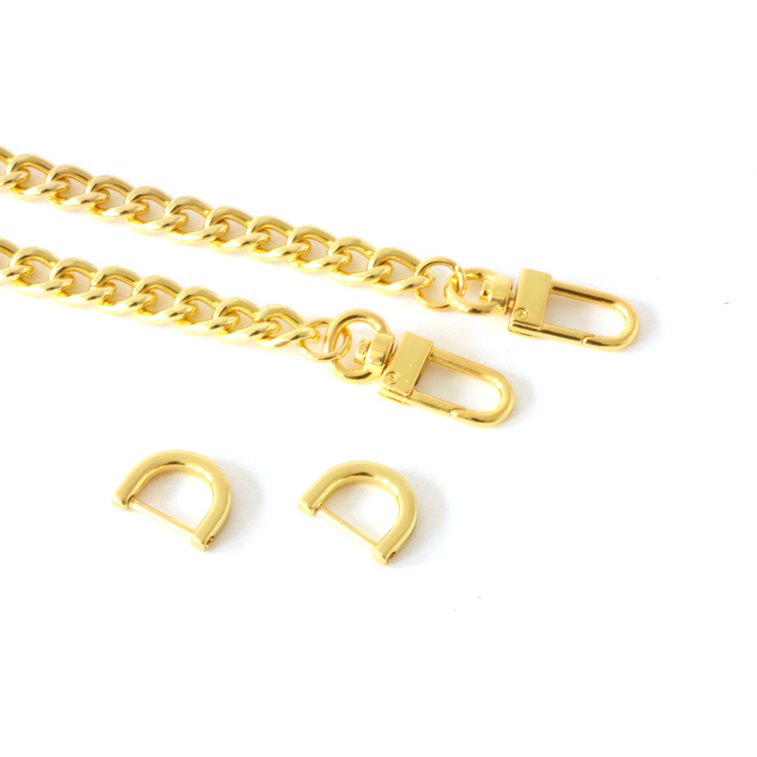 Taschenkette 9mm gold-1 Taschenkette 9mm gold-1