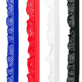 Ruban de dentelle élastique