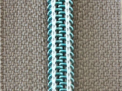 Regenbogen Reißverschluss 6,5mm Raupe - 1m - Mausgrau B24 Regenbogen Reißverschluss 6,5mm Raupe - 1m - Mausgrau B24