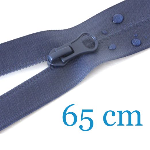 Fermeture à glissière étanche pour veste d'extérieur divisible 65 cm