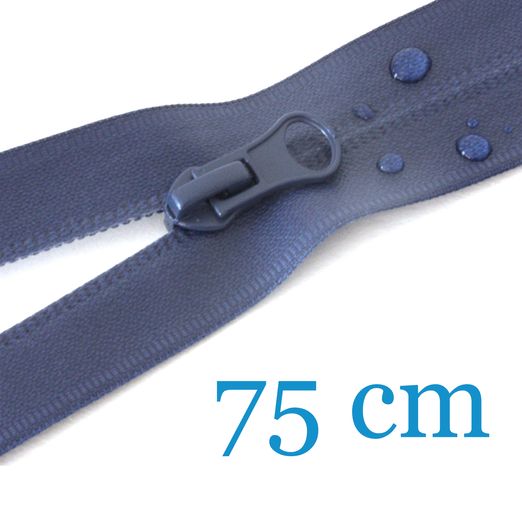 Wasserdichter Outdoor Jacken-Reißverschluss teilbar 75 cm
