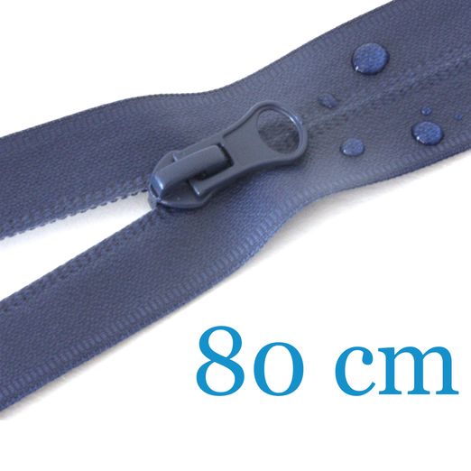 Fermeture à glissière étanche pour veste d'extérieur divisible 80 cm Fermeture à glissière étanche pour veste d'extérieur divisible 80 cm