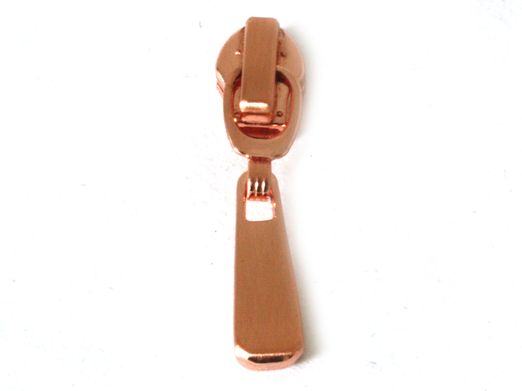 Zipper kurz für 4mm Raupe - 4 Stk. - Kupfer Zipper kurz für 4mm Raupe - 4 Stk. - Kupfer