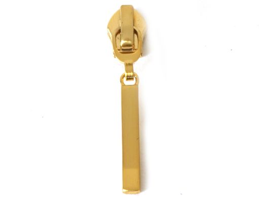Zipper lang für 6,5mm Raupe - 4 Stk. - Gold Zipper lang für 6,5mm Raupe - 4 Stk. - Gold