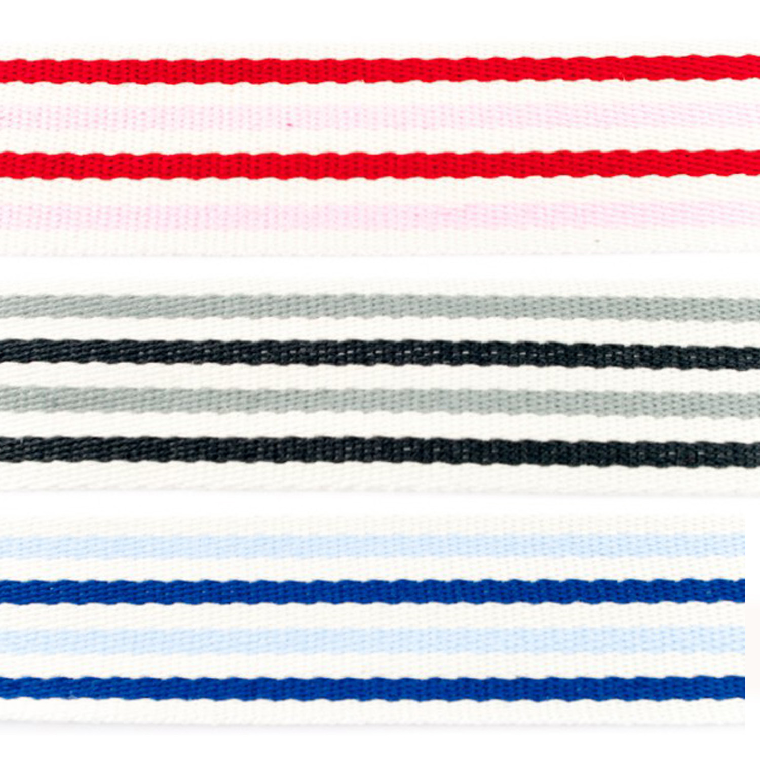 Gurtband 40mm "Streifen zweifarbig" - Meterware-0 Gurtband 40mm "Streifen zweifarbig" - Meterware-0