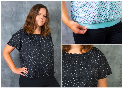 Sommershirt - Freda - Schnittmuster eBook