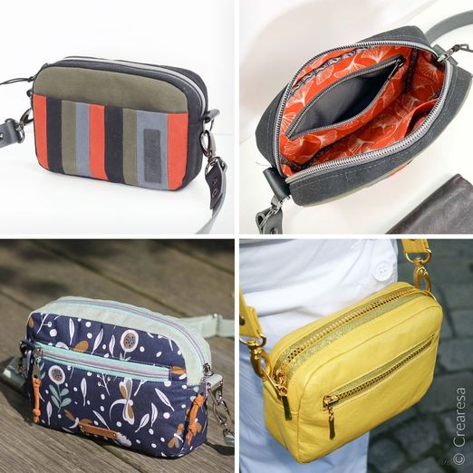 Umhängetasche - Cambag Tessa Small und Medium - Schnittmuster eBook
