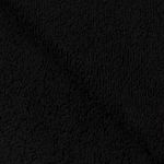 Tissu éponge - noir Tissu éponge - noir