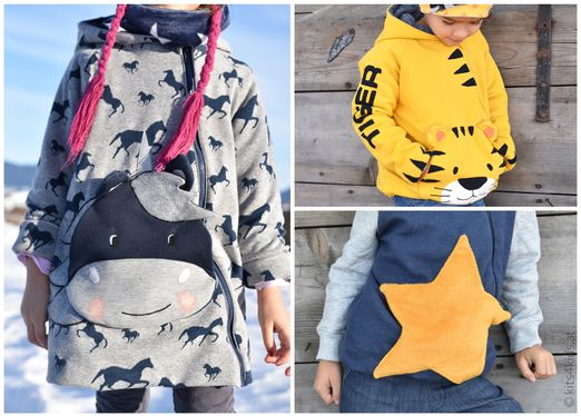 Kuschelfreunde - Mäntelchen+Jacke+Gilet Schnittmuster eBook