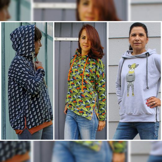 Hoodie - SURITA - Schnittmuster eBook