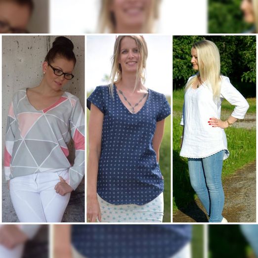 Bluse - ANKI - Schnittmuster eBook