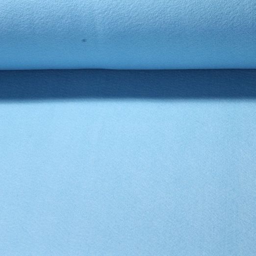 Stickfilz Tim 3mm - Uni Babyblau