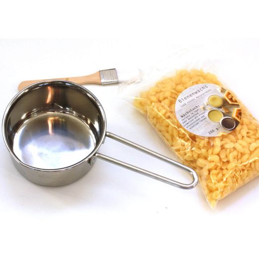 Cire d´abeille pour enduire les tissus