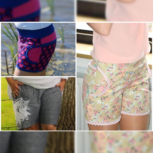 kurze Hose - MIKA - Schnittmuster eBook