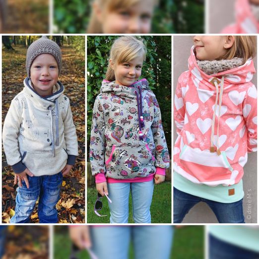Hoodie - MINI JOLINE - Schnittmuster eBook