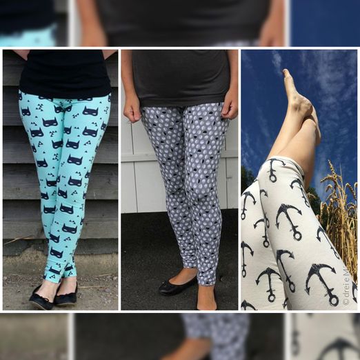 Leggins - LORA - Schnittmuster eBook