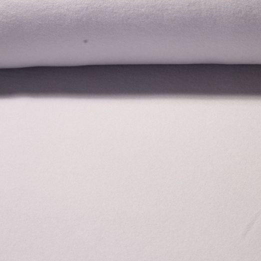 Fleece - Cotton Fleece Manu Uni Hellgrau