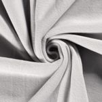 Fleece - Katoen Fleece Uni Lichtgrijs