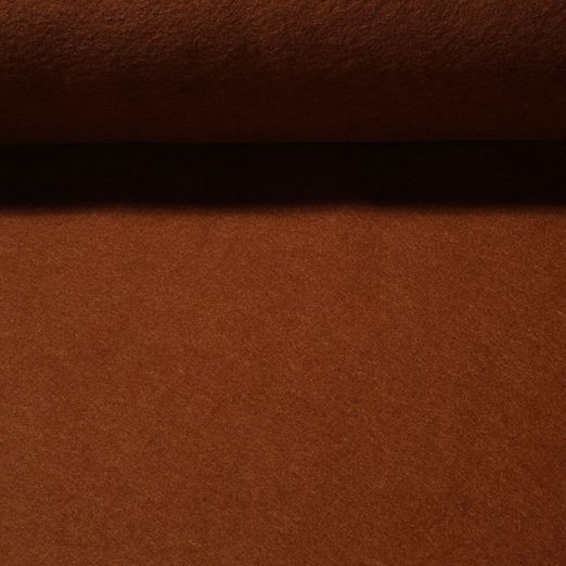 Stickfilz Tim 3mm - Uni Schokobraun 