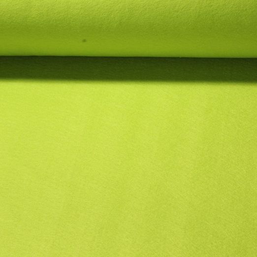 Tissu feutrine Tim lavable 3mm - Uni vert pomme