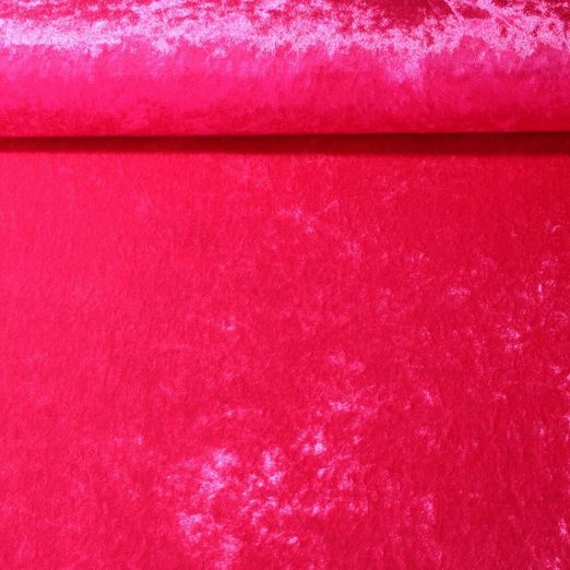 Panne de velours Panos - Rose fuchsia