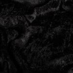 Panne velvet - svart Panne velvet - svart