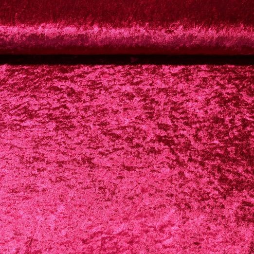 Panne de velours Panos - Rouge Bourgogne