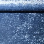 Panne de velours  Panos - Bleu denim