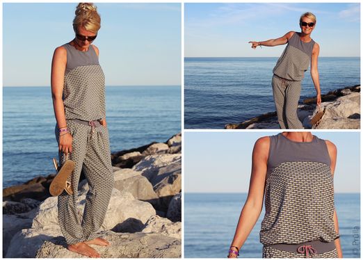 Jumpsuit - julika - Schnittmuster eBook