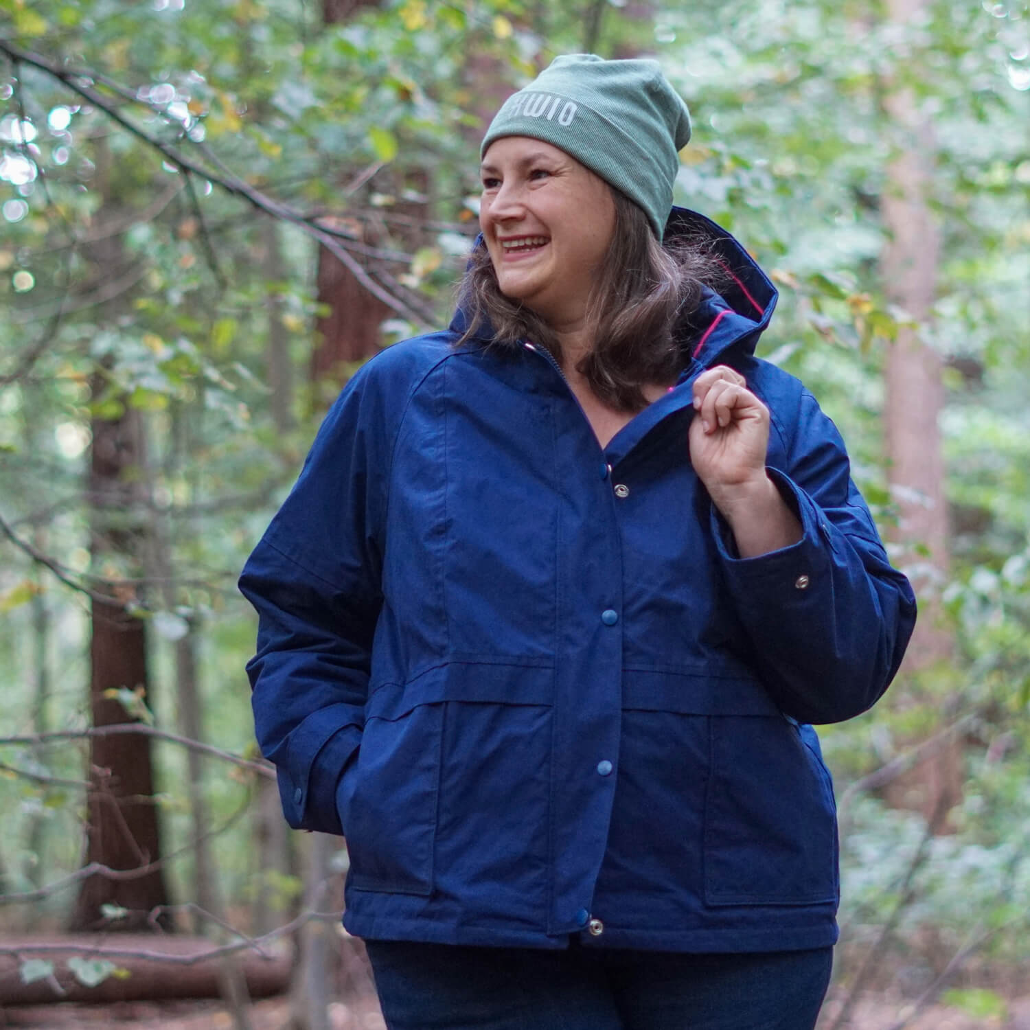 Fox Oilskin - Dry Oilskin light - Navy-7 Fox Oilskin - Dry Oilskin light - Navy-7
