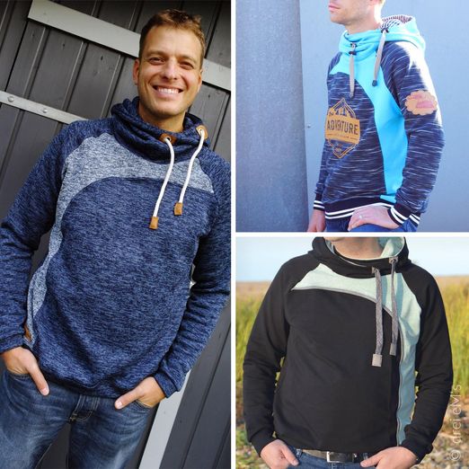 Raglan Hoodie - MAILO - Schnittmuster eBook