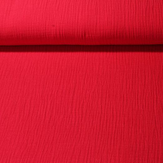 Mousseline bio Marius - Rouge