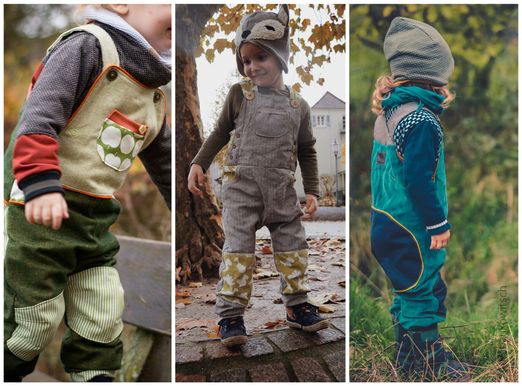 Outdoor Latzhose - Latzbux Liekedeler - Schnittmuster eBook