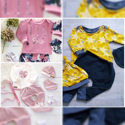 Newborn Set- LOU - Schnittmuster eBook