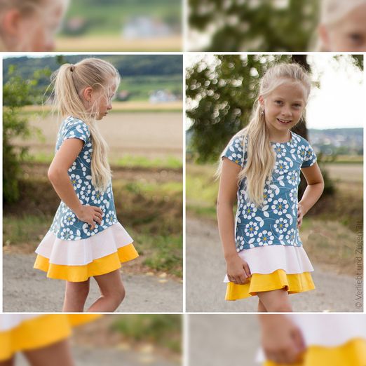 Kinder Kleid - Luise - Schnittmuster eBook