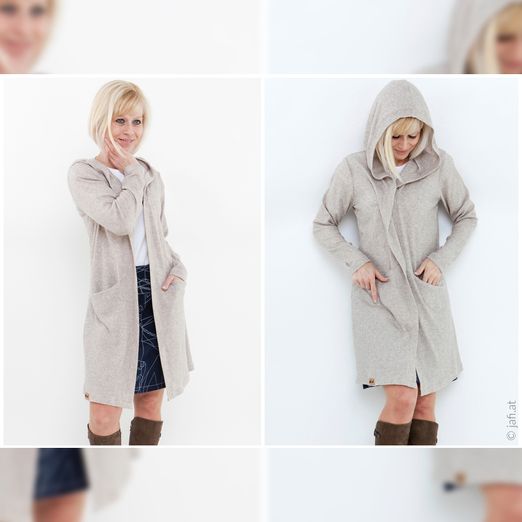 Strickjacke - Minna - Schnittmuster eBook