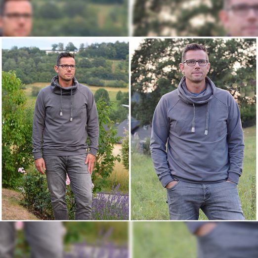 Herren Raglanpullover - Noa - Schnittmuster eBook
