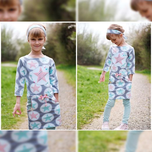 Kinder Kleid - Pia - Schnittmuster eBook