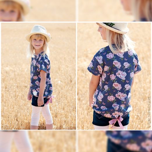 Kinder Shirt - Schwalbenshirt - Schnittmuster eBook
