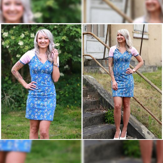 Stretchkleid - Carolin - Schnittmuster eBook