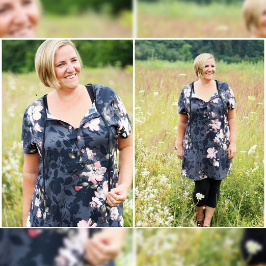 Tunika Bluse - Summer - Schnittmuster eBook
