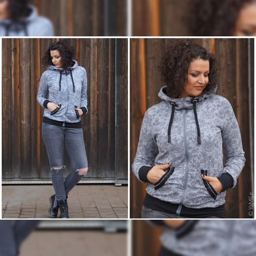 Sweatjacke Damen - Schnittmuster eBook