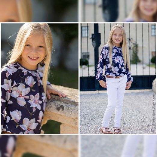 Kinder Bluse Tunika - Fennja - Schnittmuster eBook