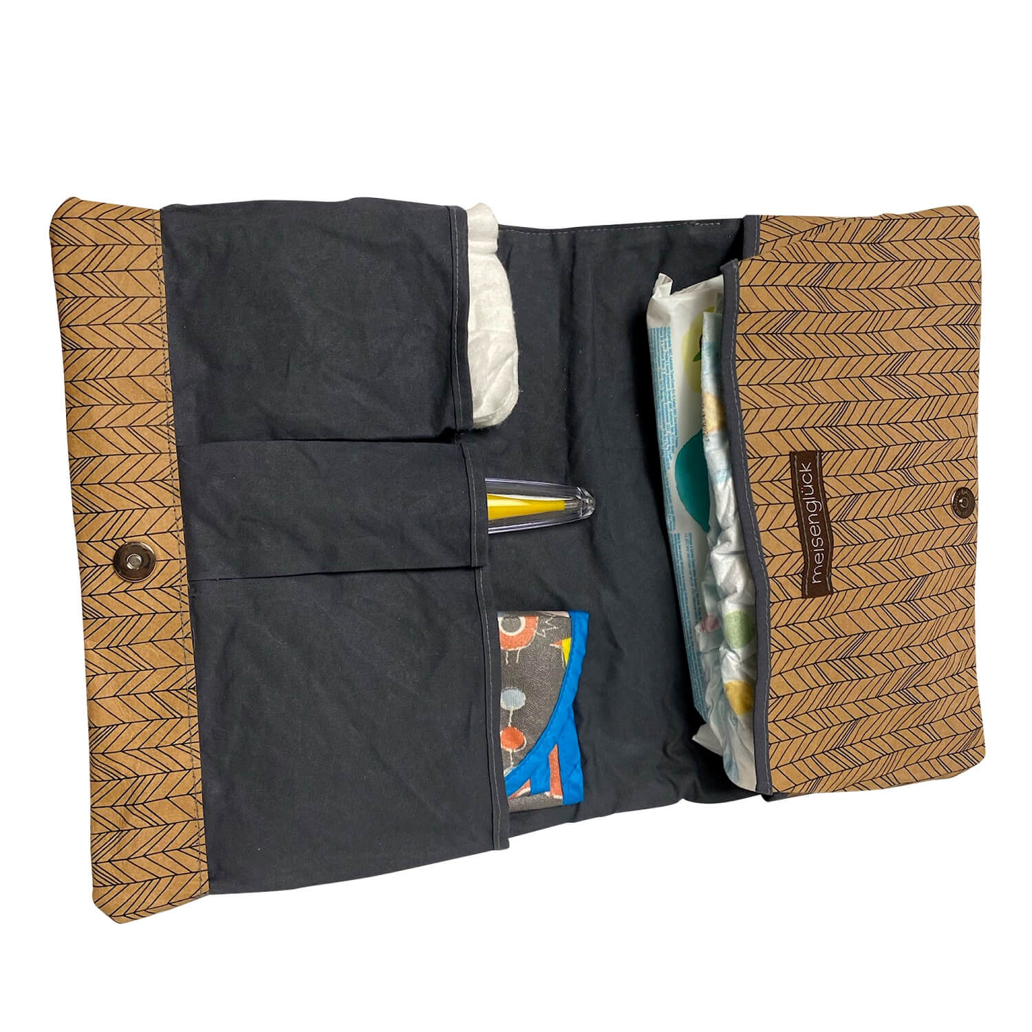 Fox Oilskin - Dry Oilskin light - Noir-6 Fox Oilskin - Dry Oilskin light - Noir-6